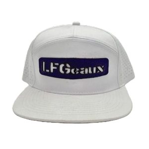 LFGeaux Leather Panel Hat
