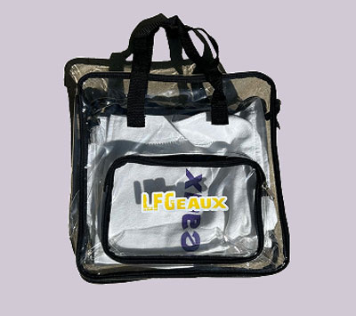 Beach/Stadium Clear Tote Bag Beach/Stadium<br />
Clear Tote Bag